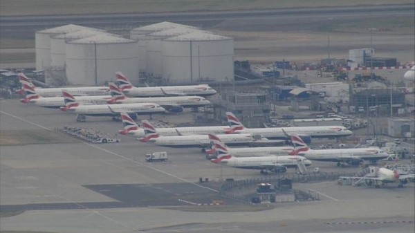 
                              British Airways strike: 'Ghost town' terminals as almost all flights cancelled
                      