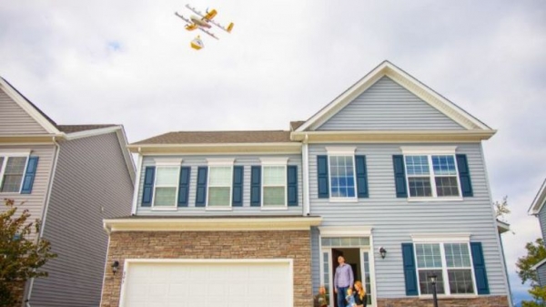 
                              Drones begin delivering online shopping in the US
                      