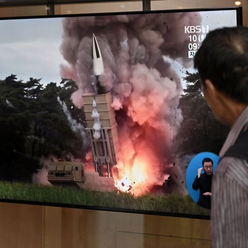
                              North Korea fires possible submarine-launched ballistic missile
                      