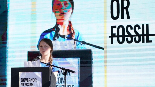 Greta Thunberg meets Leonardo DiCaprio as LA loses its cool over newfound star
Greta Thunberg meets Leonardo DiCaprio as LA loses its cool over newfound star